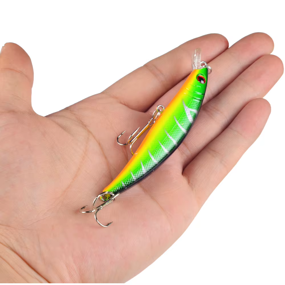 Wobbler Crankbait Artificial Pececillo Hundidor 8,5cm 8,5g Ojos 3D - imagen 3