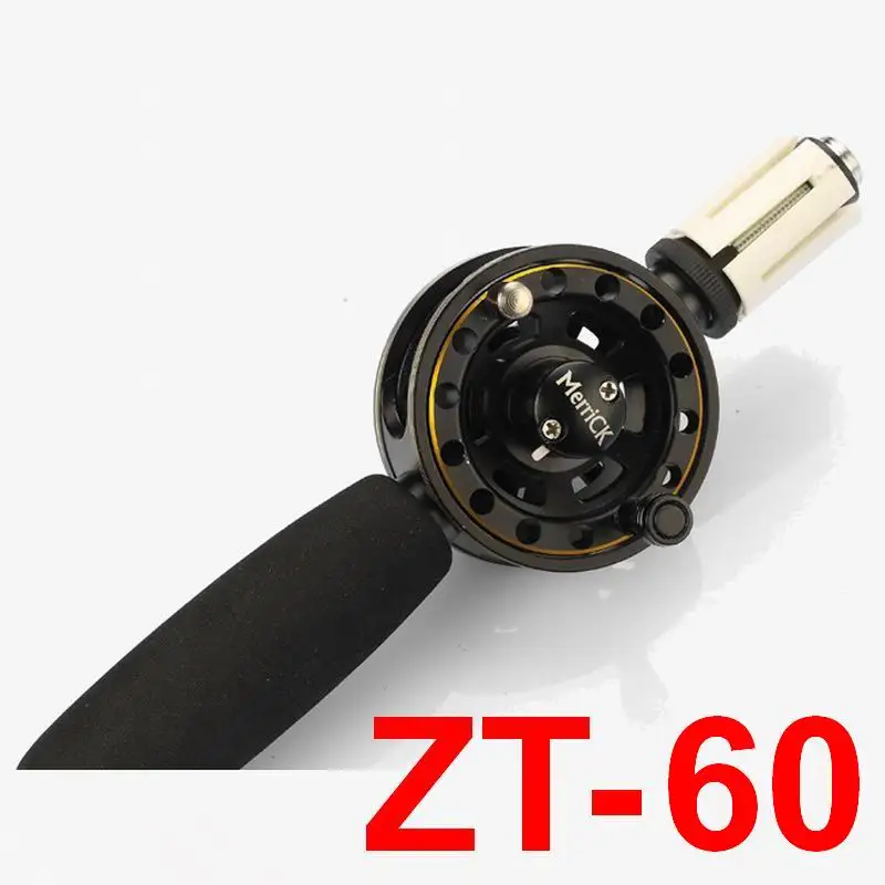 ZT-60 ZT60 Carrete de spinning de aluminio ligero, suave y fiable