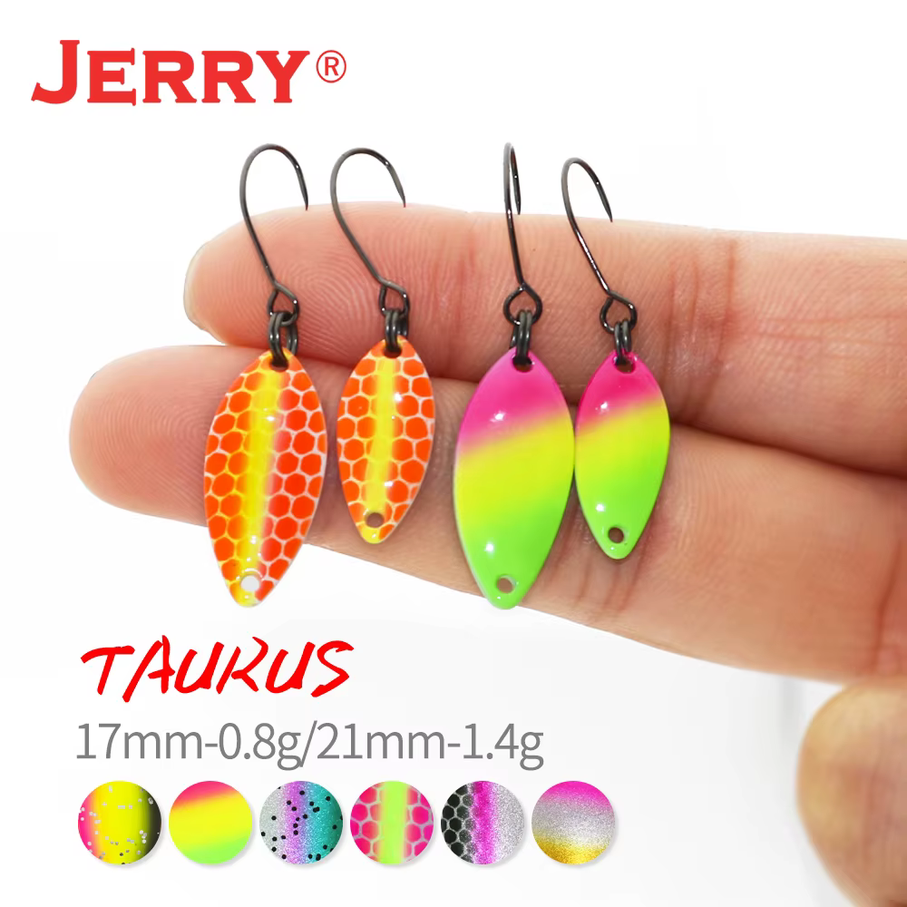 Spinner Jerry Taurus – Señuelo giratorio para trucha, lubina y perca - imagen 2