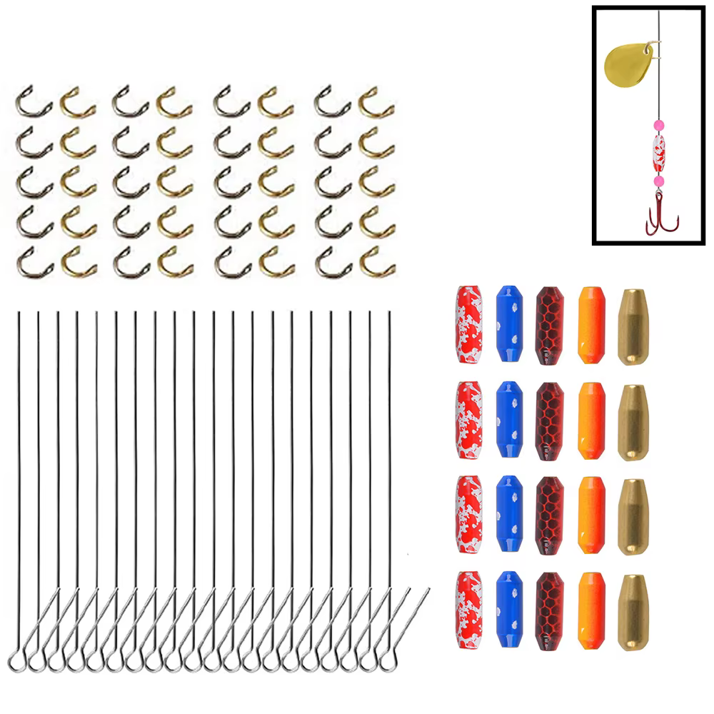 Kit completo de 80 accesorios de pesca