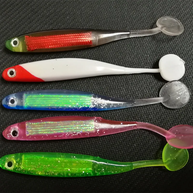 Señuelo cola en T con ojo 3D para agua salada - imagen 5