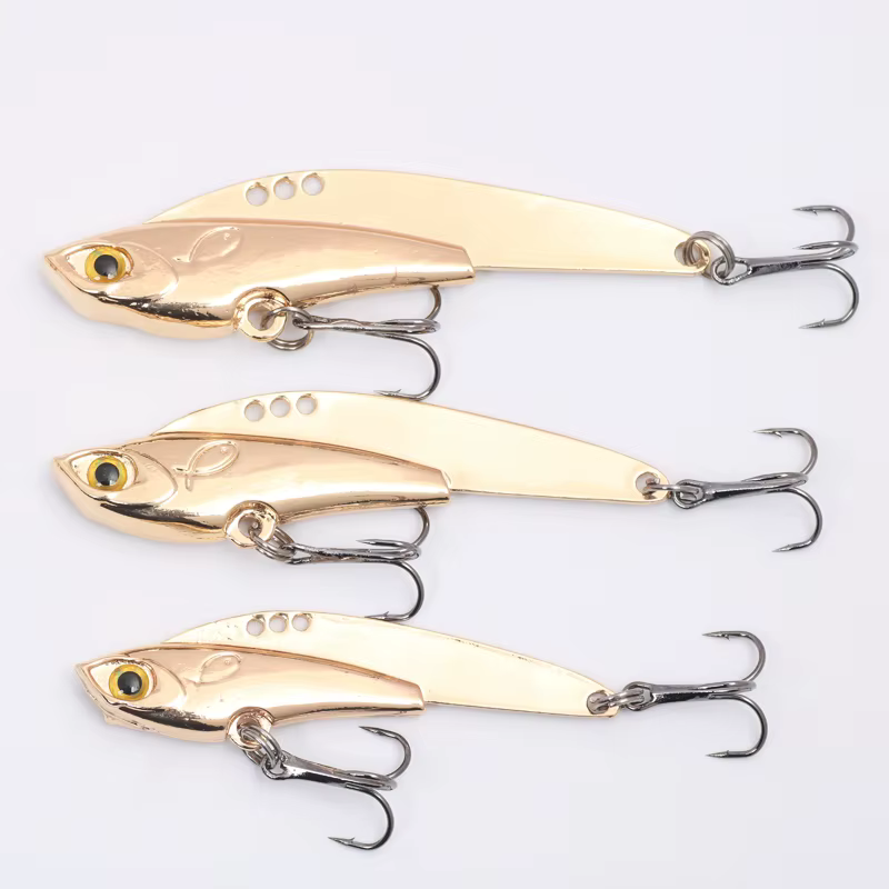 Spinnerbait de Metal Vib 13/19/24 g con lentejuelas - Jigging
