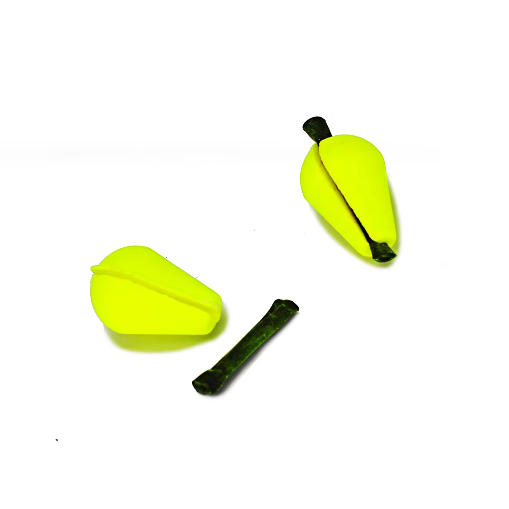 MNFT Flotador de espuma lagrima con clip fluorescente amarillo y rojo - imagen 4