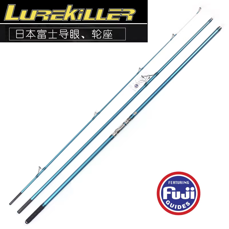 ZZ22 Caña Surfcasting Guías KW Asiento DPS Carbono