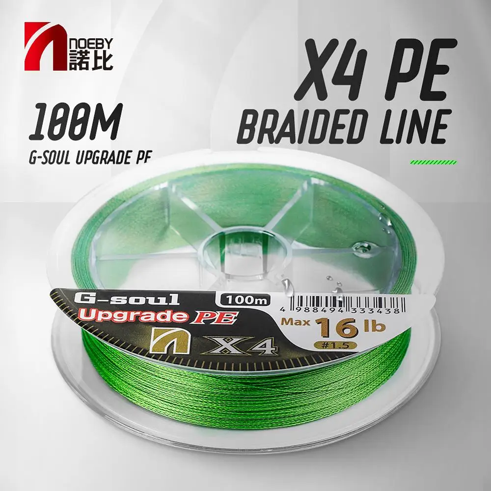 Trenzada Noeby X4 PE Multifilamento 7-80lb – Lubina y Lucio - imagen 5