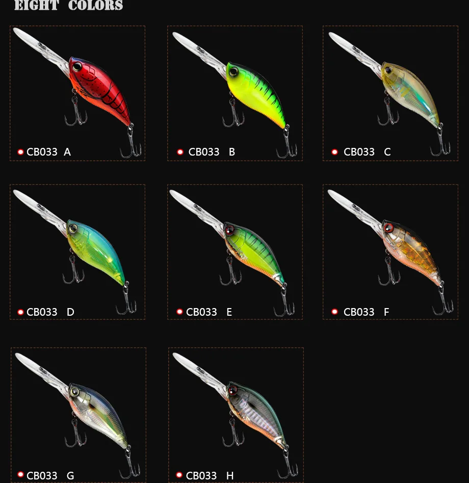 Detalle de ojos 3D y pintura realista del señuelo