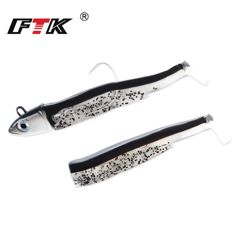 Jig Heads Minnow Negro – Peso 5g a 25g - imagen 3