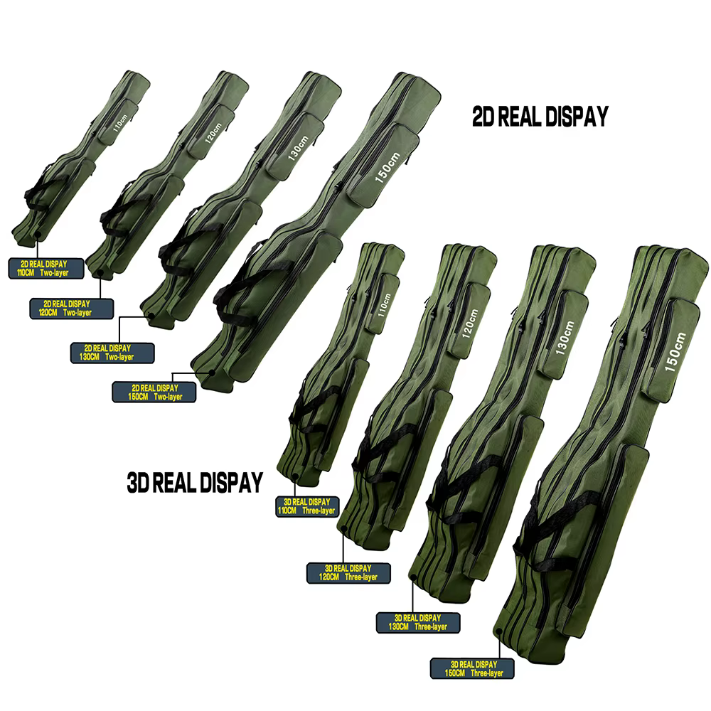 Funda transportín para caña de pescar – 150 cm - imagen 5
