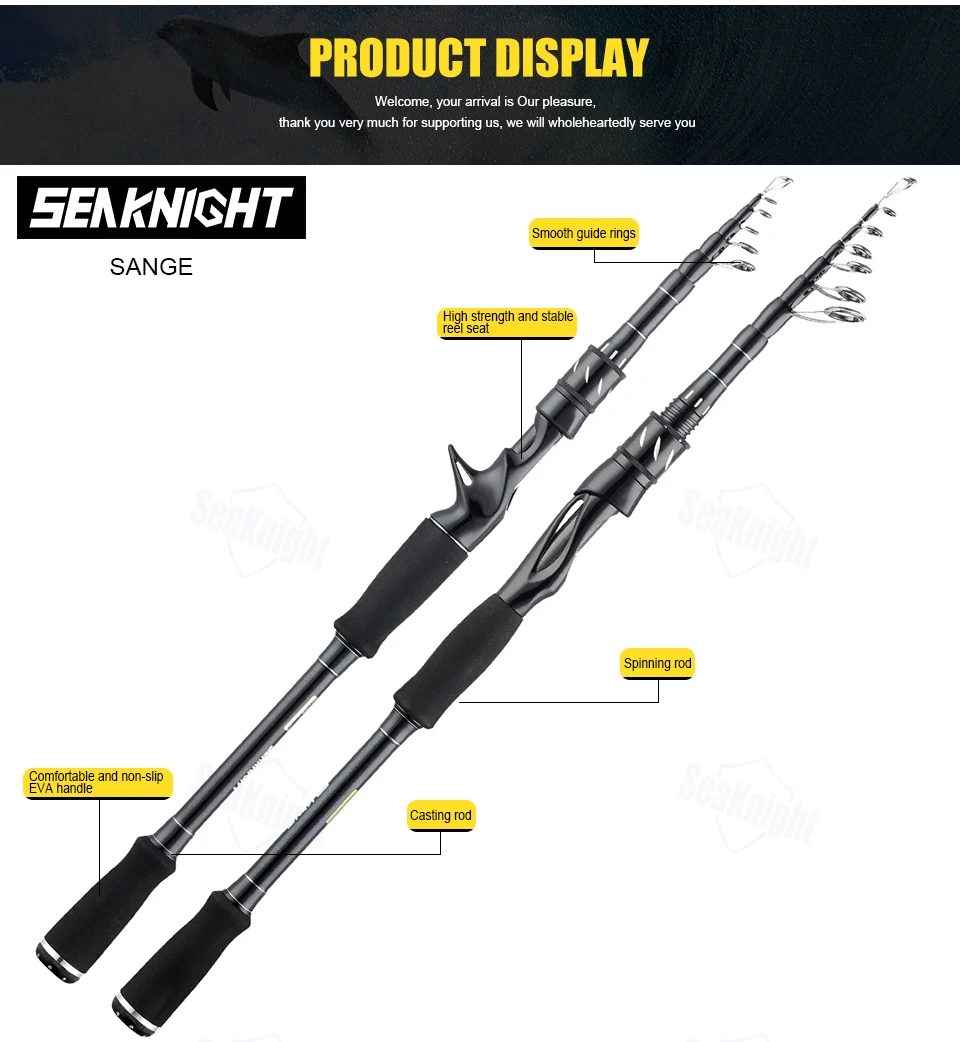 SeaKnight Sange II en acción - pesca con señuelos ligeros