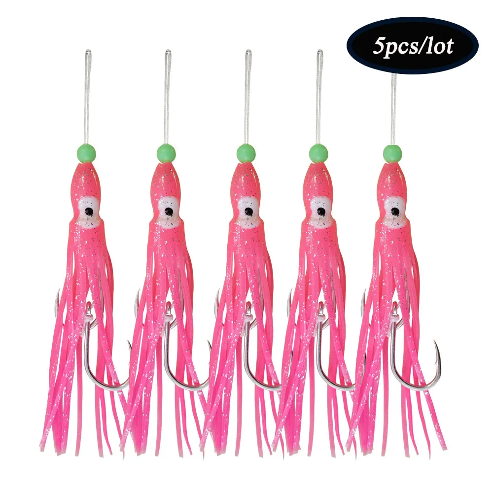 AS Inchiku Jigging - Faldas de calamar para pesca en agua salada - imagen 2