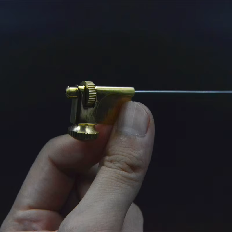 Herramientas atado moscas: tubo fijación agujas y adaptador latón - imagen 3