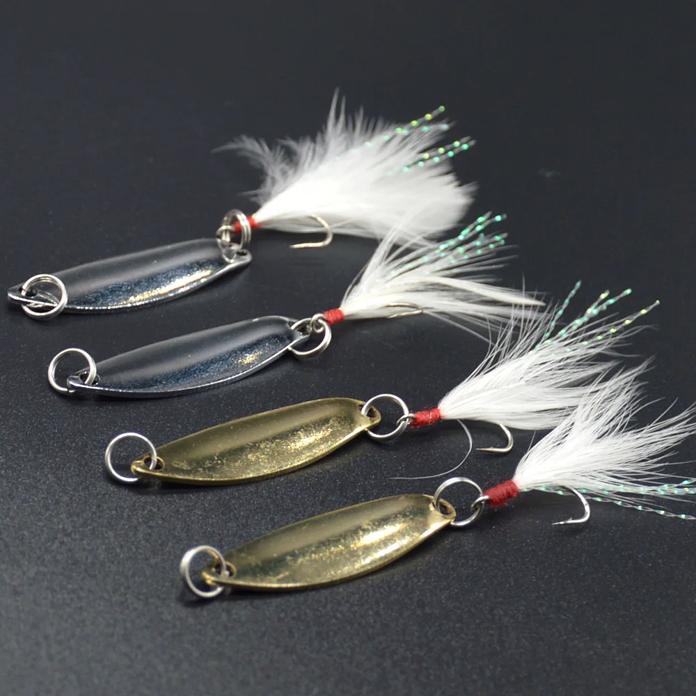 Salix Leaf Spoon – Cucharilla pesca chub anzuelo simple - imagen 3
