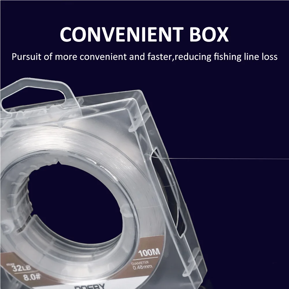 Noeby Sedal Fluorocarbono para pesca de carpa y lucio - imagen 4