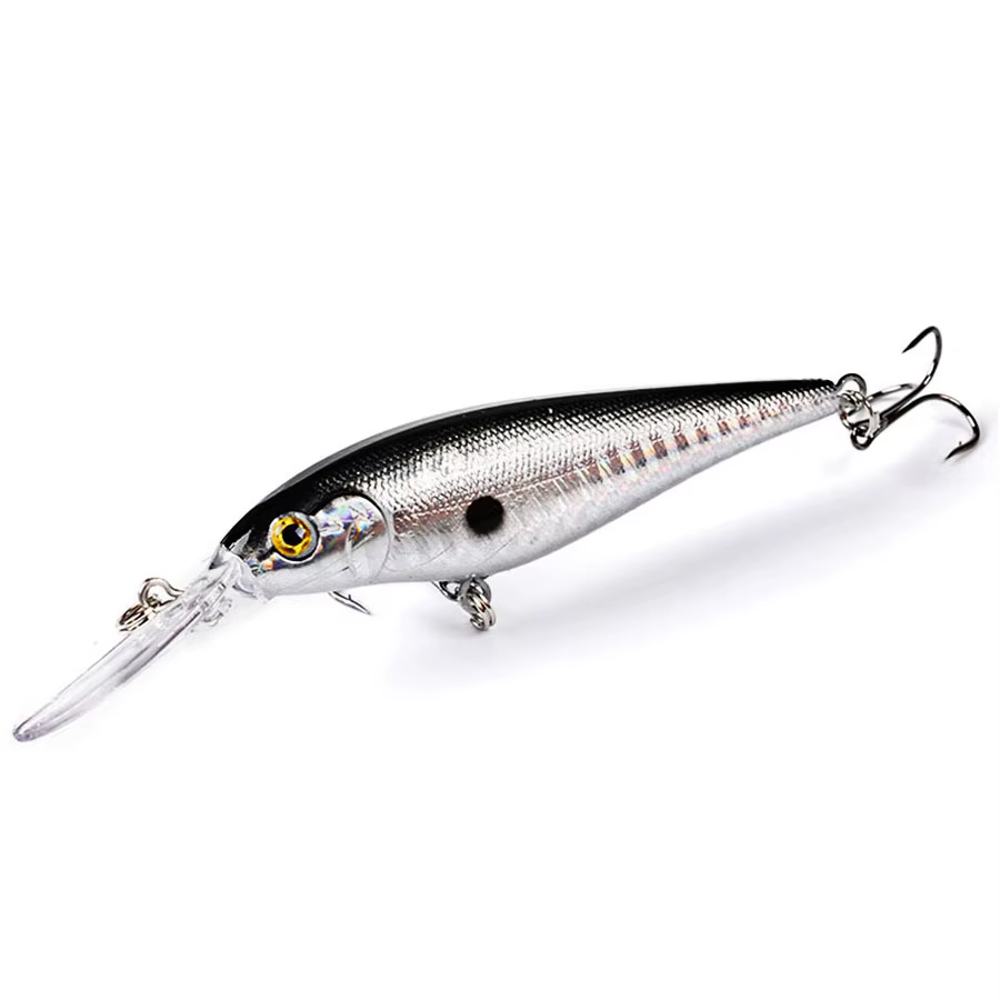 Señuelo Jerkbait Minnow para lucio y curricán Cebo artificial - imagen 3