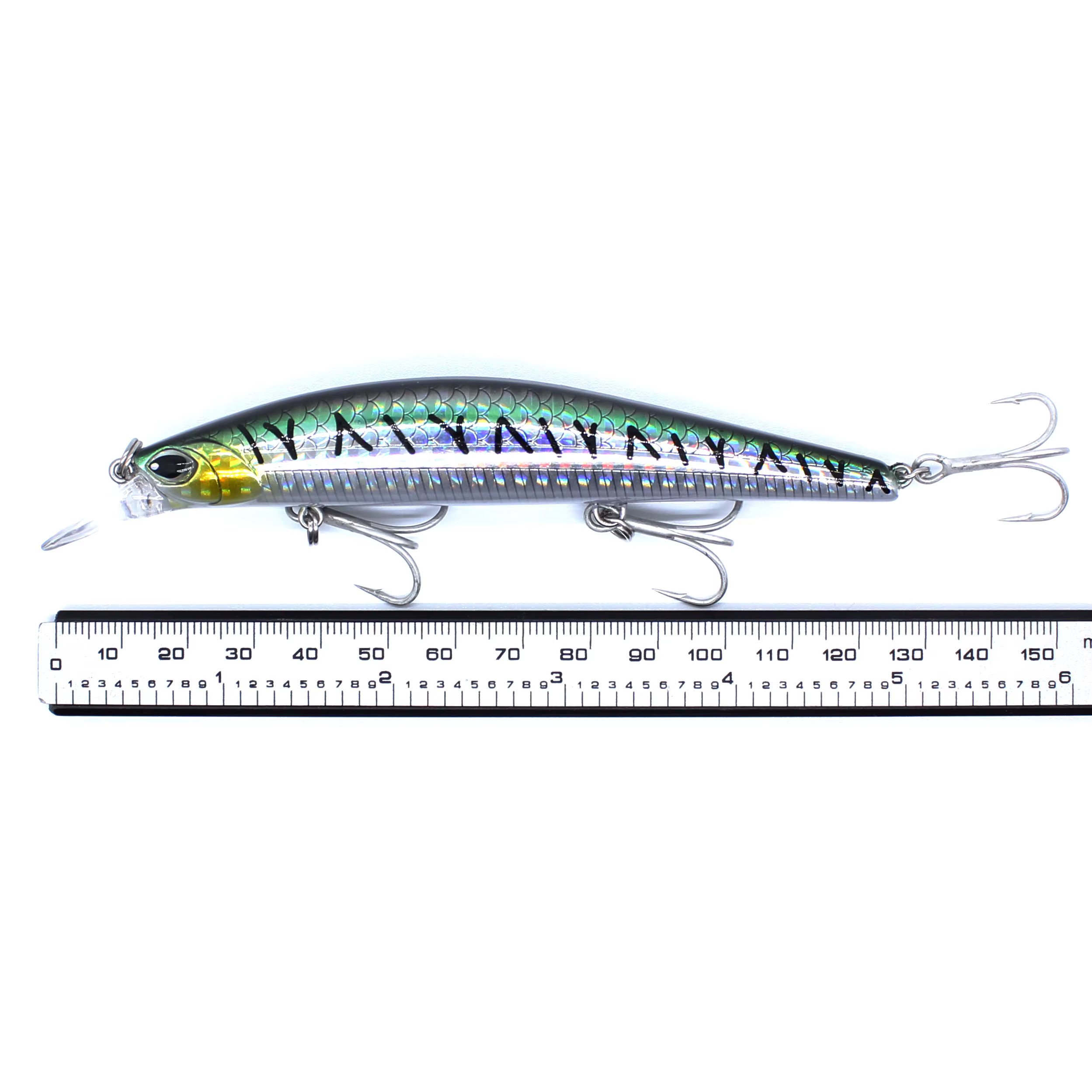 AOCLU Minnow Jerkbait Wobbler - Señuelo duro 120 mm, buceo 1,8 m - imagen 4