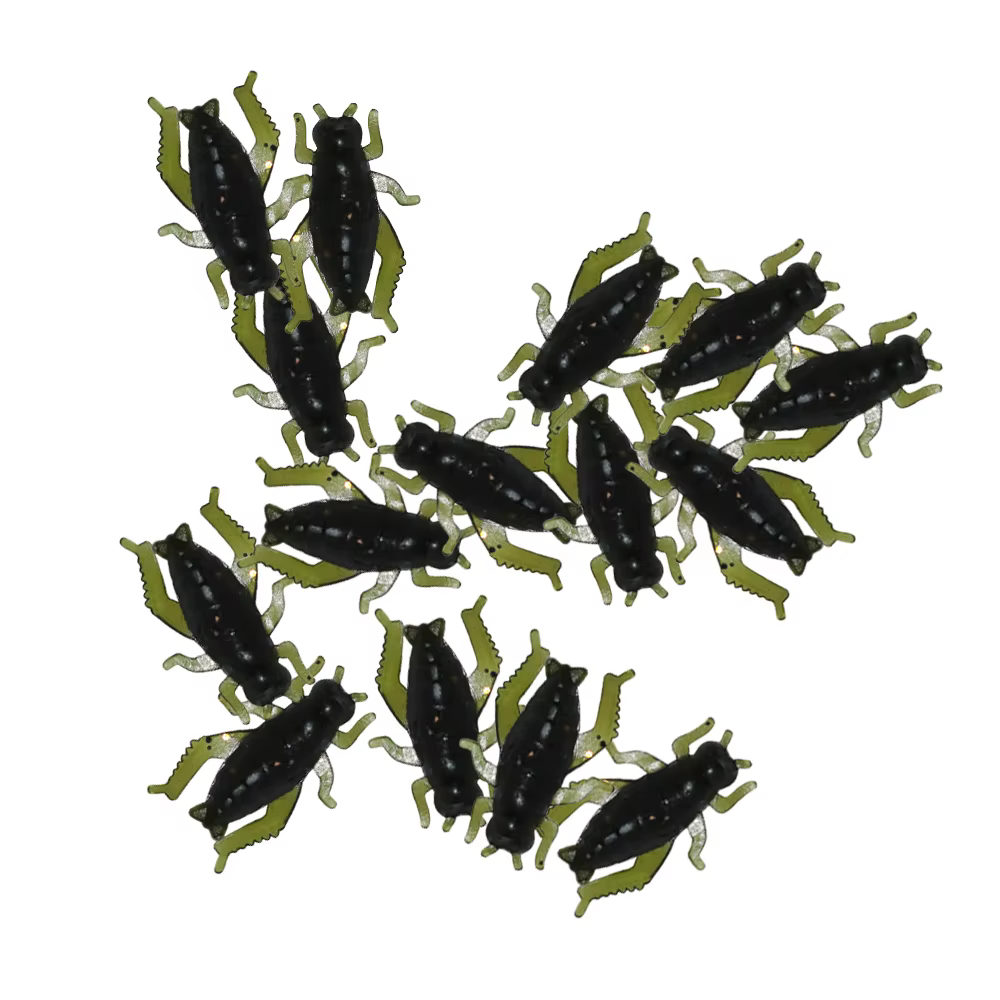 Cebos flotantes de silicona imitation insecto agua salada - imagen 3