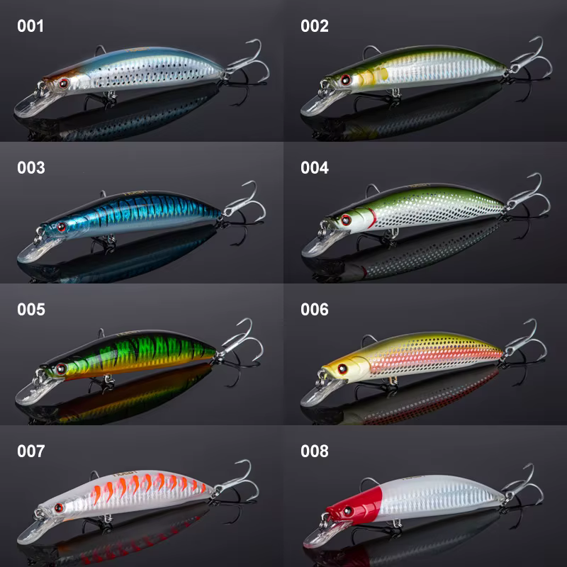 NOEBY Señuelo flotante pececillo - Wobbler jerkbait para depredadores
