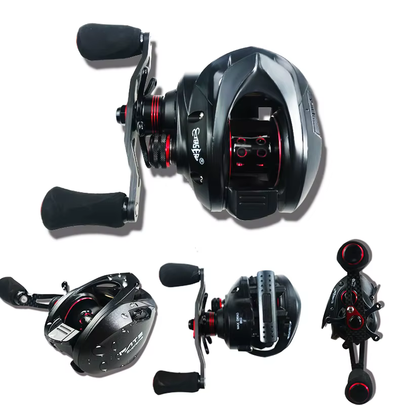 Carrete FATE Baitcasting 7.3:1 – Arrastre 8kg larga distancia - imagen 5