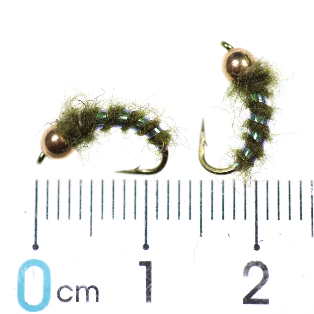 ICERIO Anzuelos mosca trucha Caddis Ninfas Stonefly Patrones - imagen 3