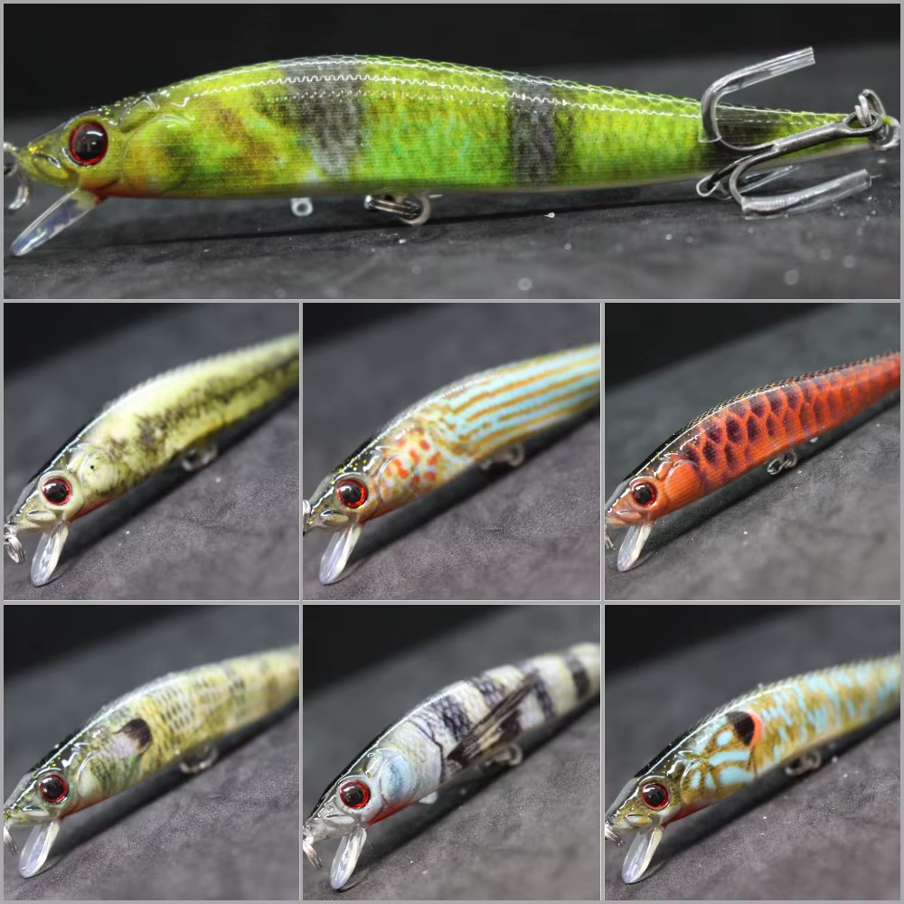 Señuelo Minnow duro WLure HM590 – Realista con transferencia de peso