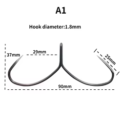 Anzuelos Jig Head Acero Inoxidable – Vástago largo mar
