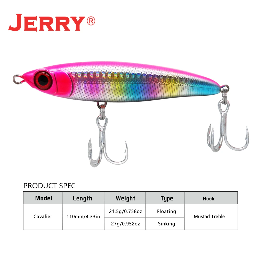 Jerry Cavalier Señuelo Superficie para Atún – Flotante Agua Salada - imagen 2