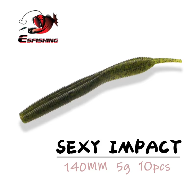 Esfishing Impacto Vinilo 140mm 5g – Cebo blando para pesca - imagen 2