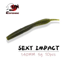 Esfishing Impacto Vinilo 140mm 5g – Cebo blando para pesca