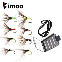 Bimoo #12 Moscas Tenkara Bronce para Trucha Arcoíris