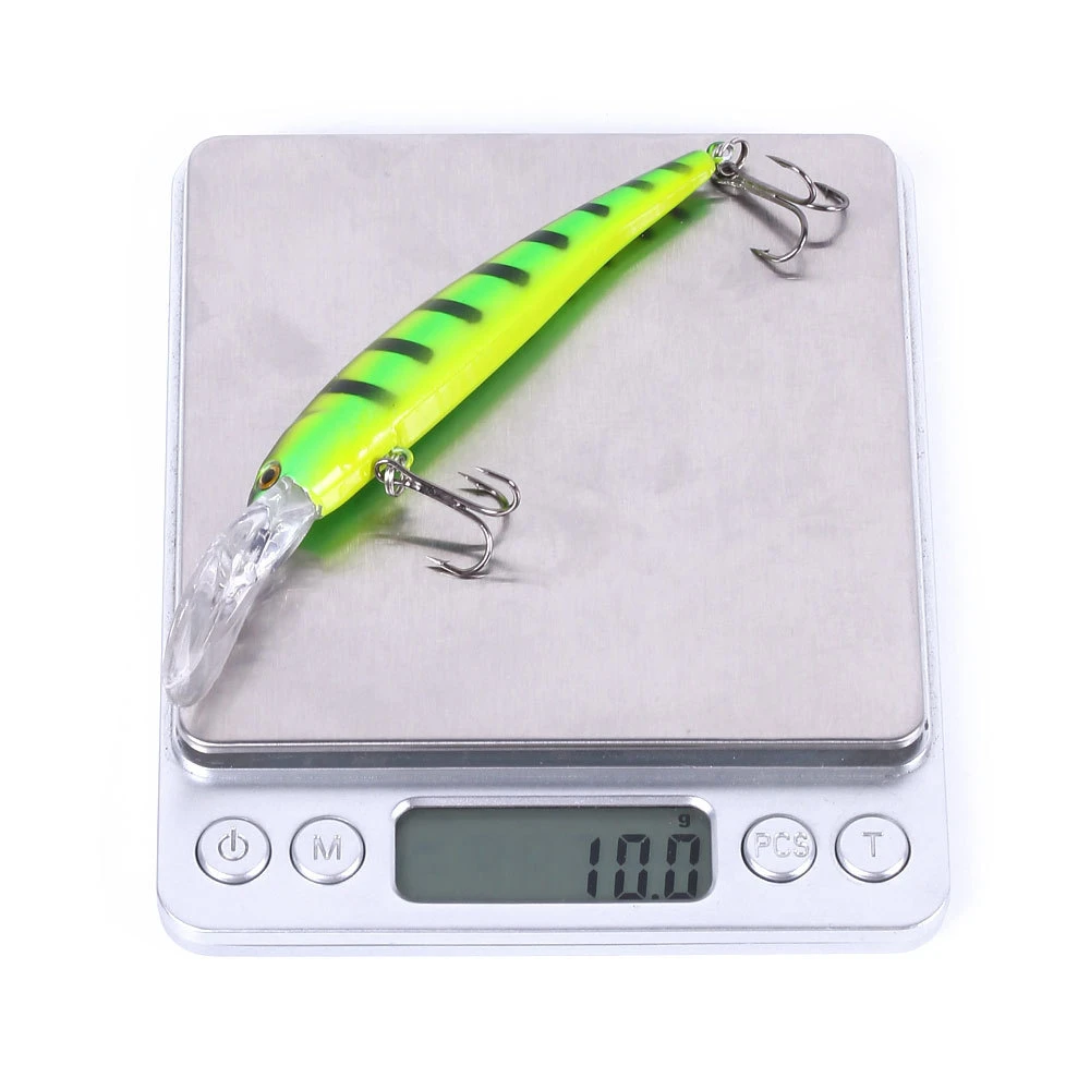 Lure in action with stop-and-go retrieve