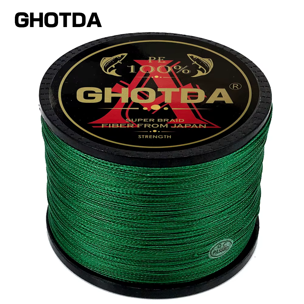 GHOTDA X4 hilo trenzado PE 4 hebras 10-120LB para río y lago - imagen 2