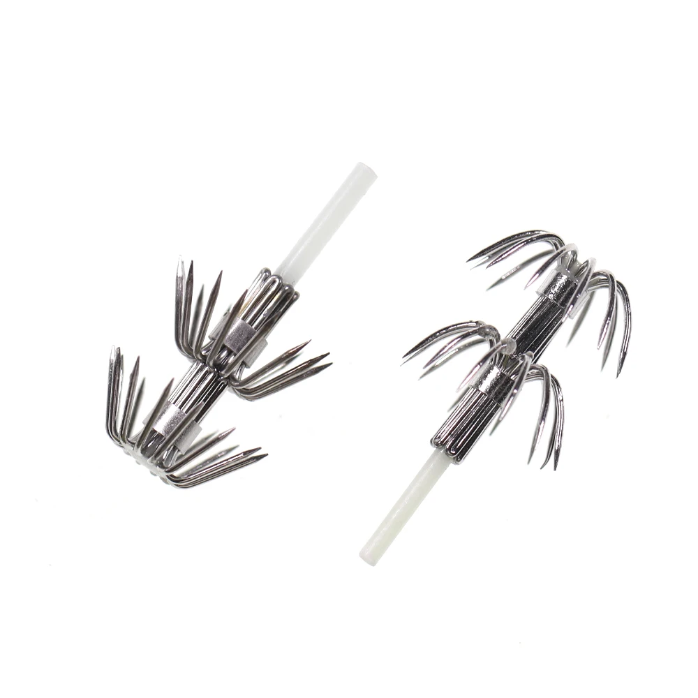 Bimoo Jig Pulpo y Calamar - DIY ganchos #2.5 #3.0 #3.5 para pesca - imagen 4