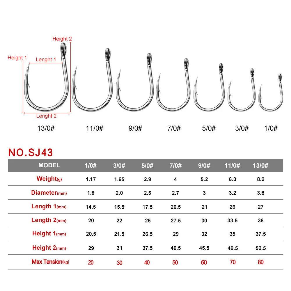 Jigs de acero inoxidable con púas para pesca en mar