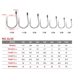 Jigs de acero inoxidable con púas para pesca en mar