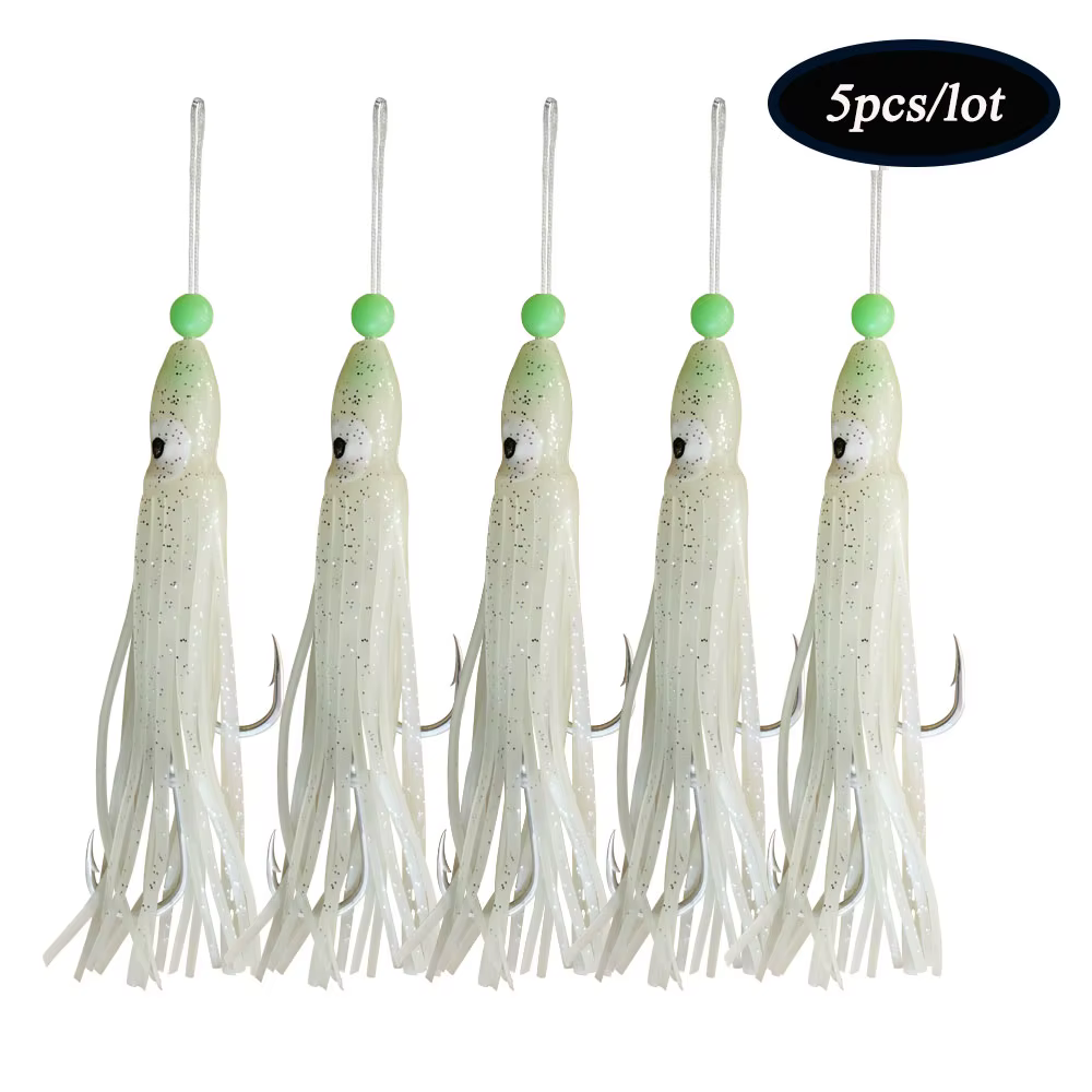AS Inchiku Jig - Señuelo brillo para pulpo y calamar con asistencia