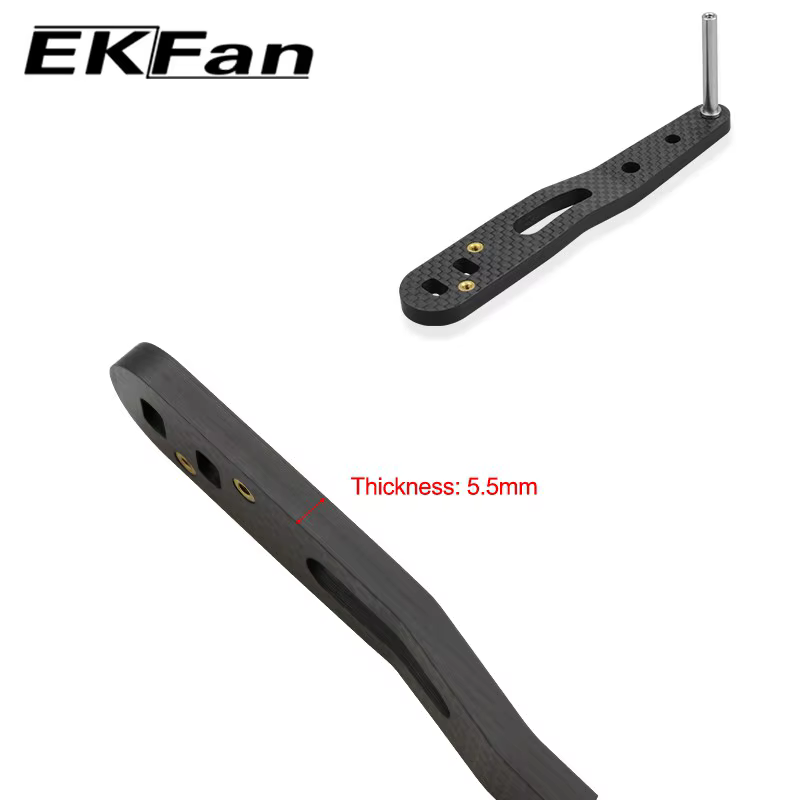 Ekfan Mango Carrete Carbono Baitcasting Doble Agujero - imagen 5