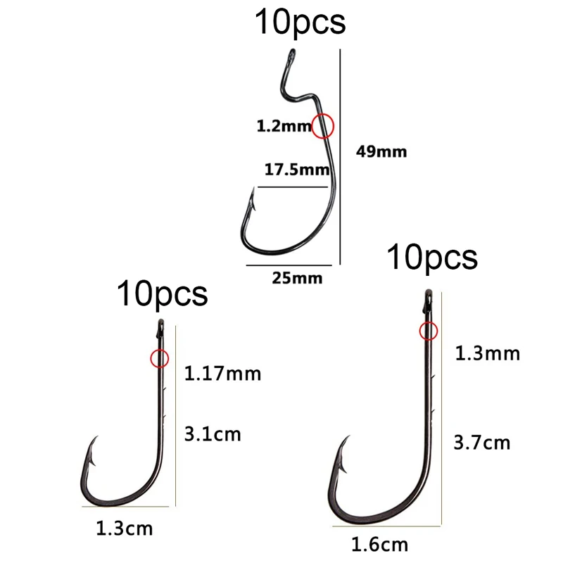Señuelos de jigging biónicos para langosta – Cebo de gusano y anzuelo - imagen 5