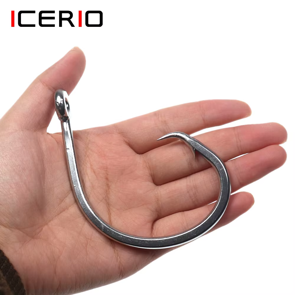 ICERIO Gancho circular anti-corsión de acero inoxidable - imagen 4
