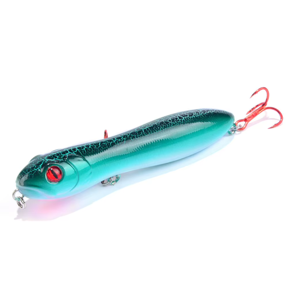 Señuelo flotante cabeza de serpiente 95mm para lubina - imagen 5