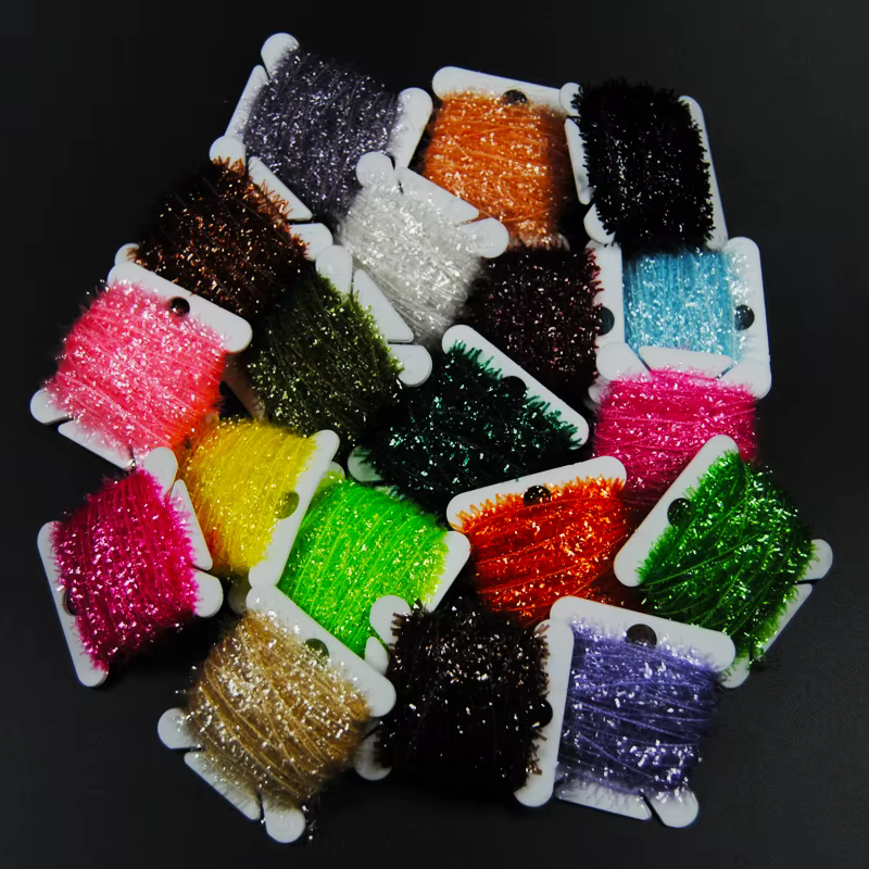 ICERIO Chenilla Mylar translucida para moscas ninfa - imagen 5
