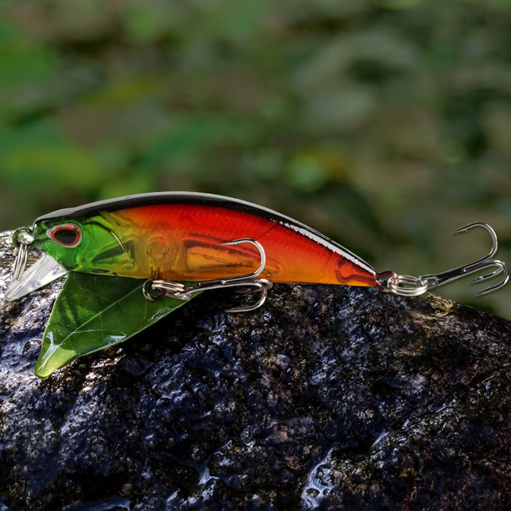 Minnow Wobbler hundimiento para trucha – Cebo artificial - imagen 3
