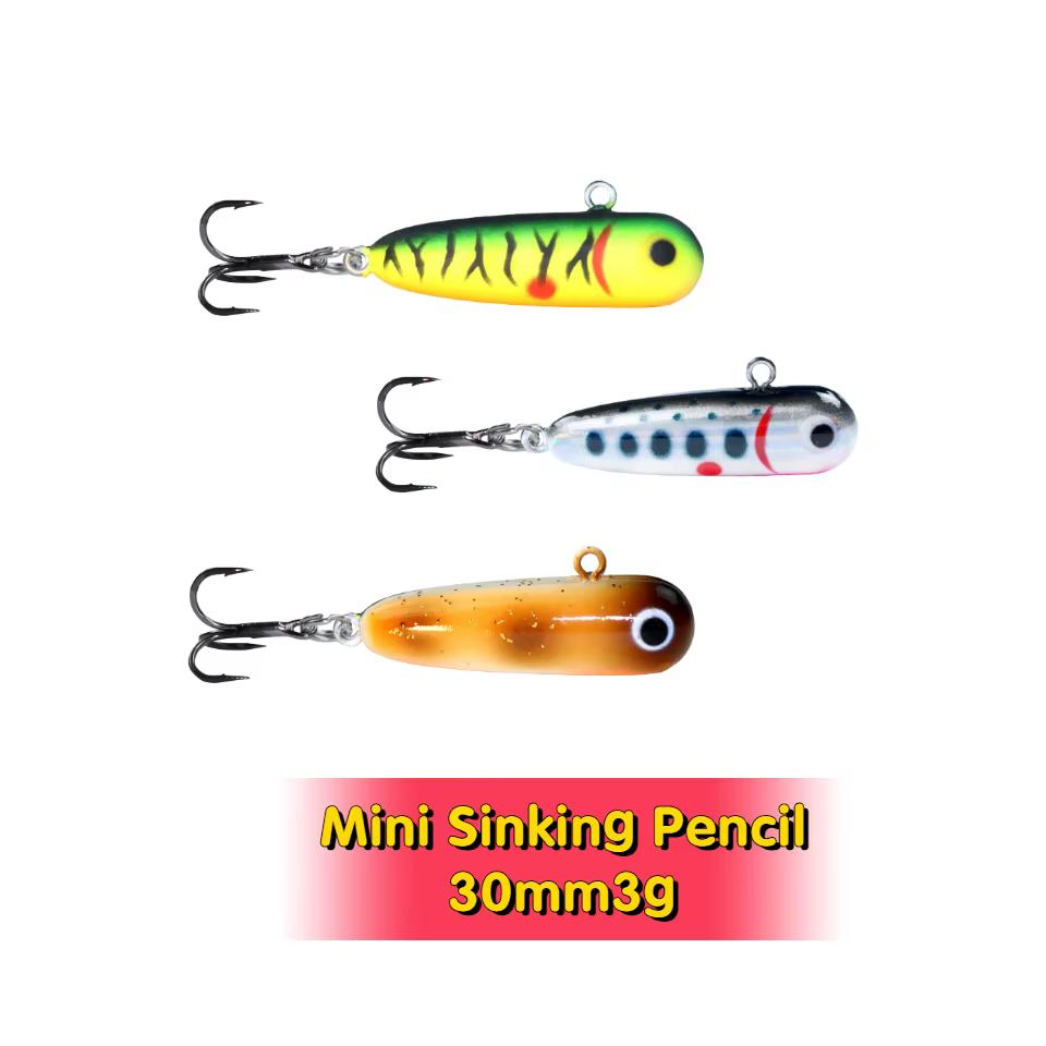 Stickbait Minnow Señuelo Hundido Realista Eficaz para Bass y Trucha