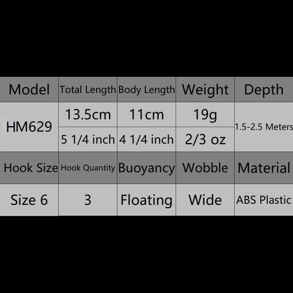Señuelo WLure HM629 acción oscilante para lubina y corvina - imagen 5