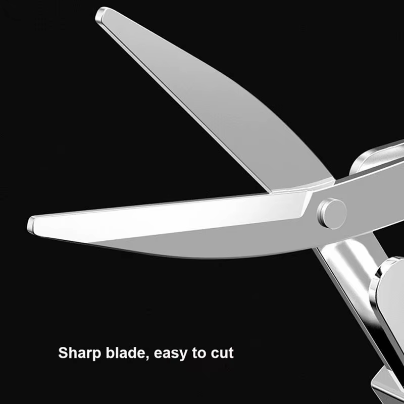 FLYSAND Tijeras de pesca plegables con aleación de zinc – Hoja inoxidable - imagen 2
