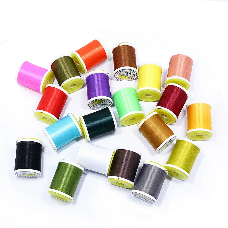 Set completo de 10 carretes de hilo para mosca