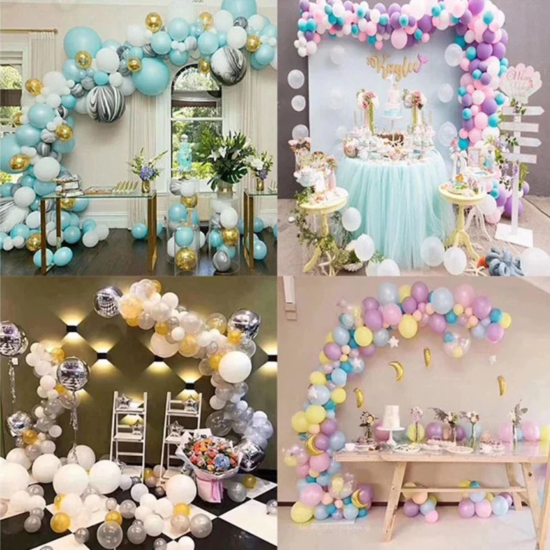 Detalle de los orificios para colocar globos de forma uniforme