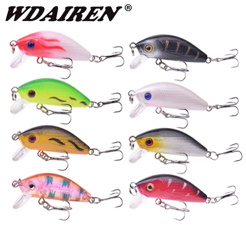 Señuelo Minnow flotante 5 cm de WDAIREN