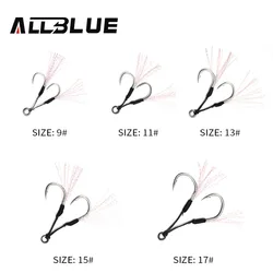Anzuelos Jig Head ALLBLUE para vinilo