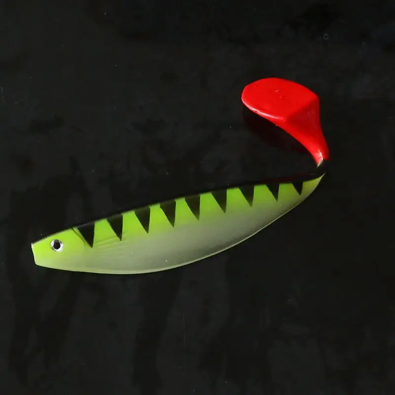 Señuelo swimbait cola de paleta para cebo de silicona gran carpa