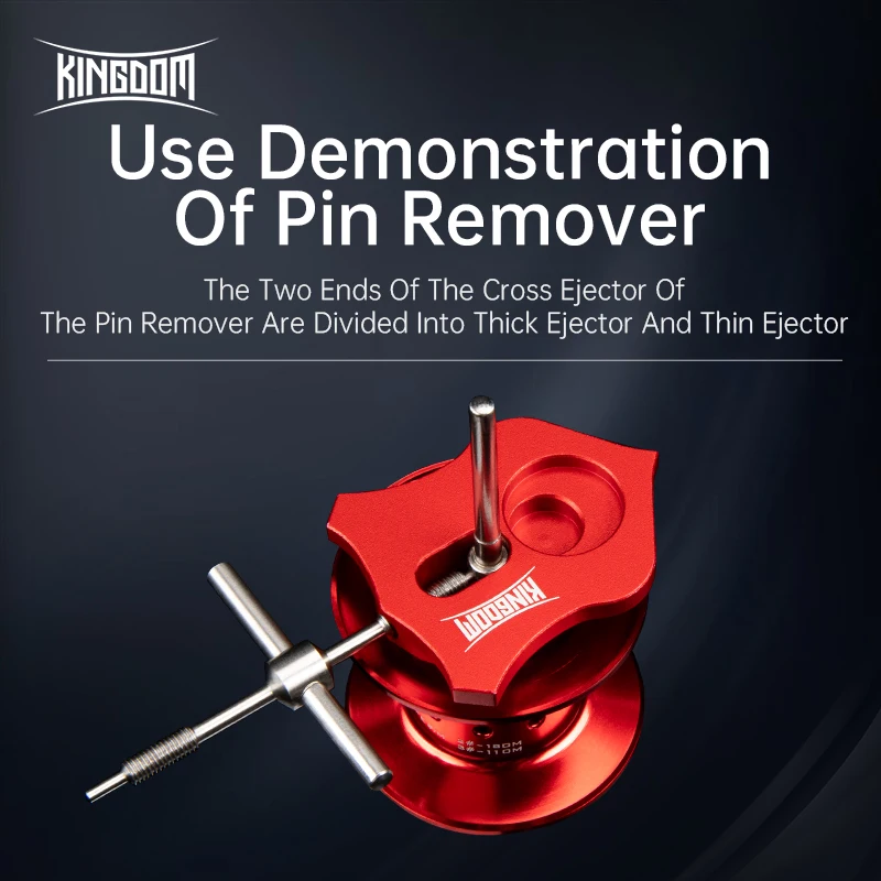 Kingdom Tools Kit Reparación Carretes Baitcasting con Rodamientos - imagen 5